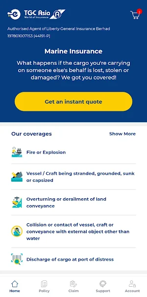 e-tgcinsure Screenshot 0