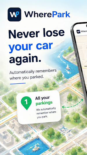 WherePark: find my parked car Screenshot 0
