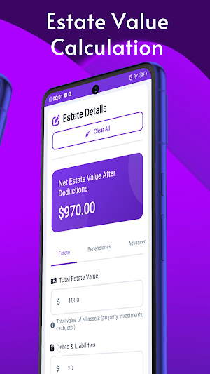 Inheritance Calculator Screenshot 1