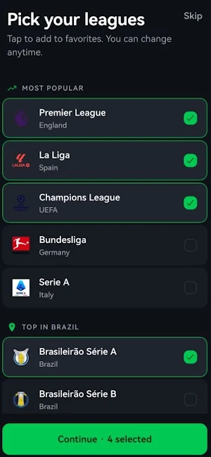 FootLive - Match Scores Screenshot 2