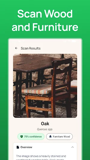 Wood Identifier: Lumber ID Screenshot 1