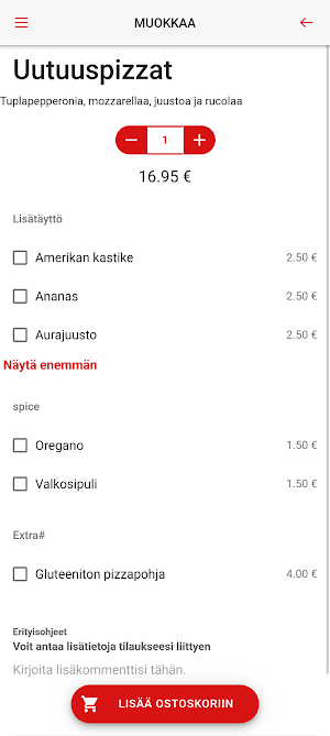Valentina Pizzeria Screenshot 2