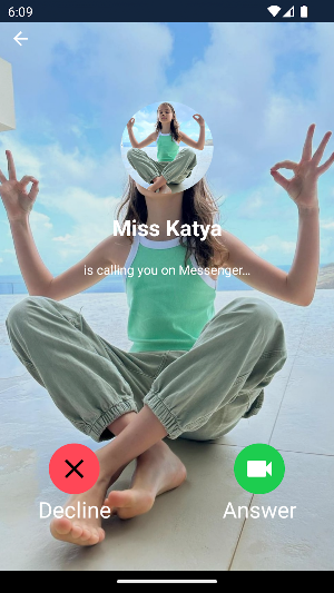 Miss Katy Video Call & Chat Screenshot 2
