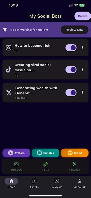 Hadish Social Assistant Screenshot 1