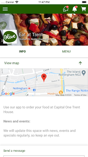 Eat at Trent Screenshot 1