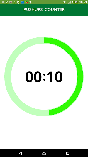 Push-ups counter Screenshot 2