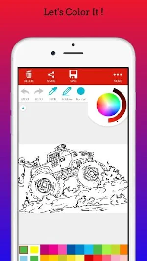 Monster Trucks Coloring Book 2020 Screenshot 3