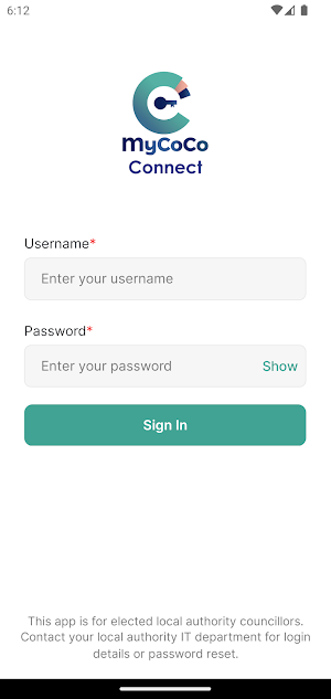 MyCoCo Connect Screenshot 0