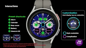 JW090 jwstudio watchface Screenshot 2
