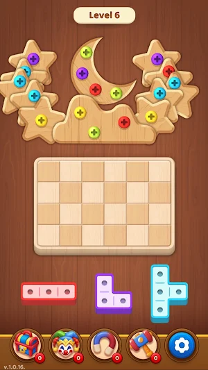 Wood Block: Screw Puzzle Screenshot 3