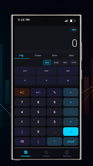 Scientific PrecisionCalculator Screenshot 3