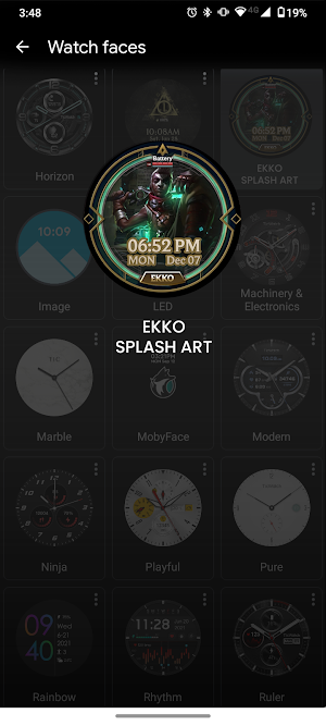 LOL - Ekko Splash Art Screenshot 1