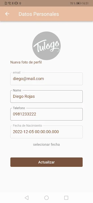 Reservas Salón- Demo Screenshot 3