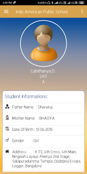 Indo American Public School Screenshot 1