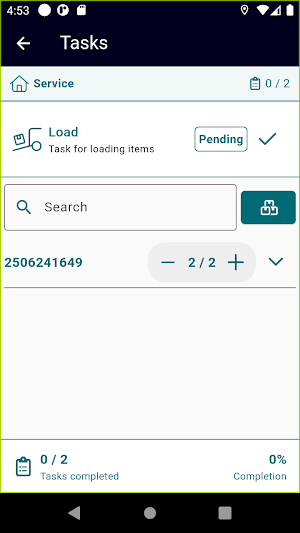 BlueRock Driver App Screenshot 1