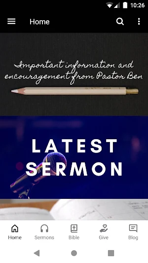 One Savior Church App Screenshot 0