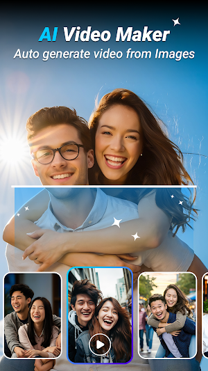 AI Video Maker: Photo & Music Screenshot 0