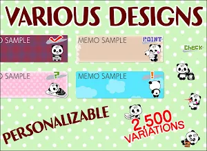 Memo Pad Panda (sticky) note Screenshot 2