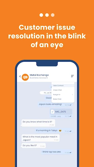 Taqnyat LiveChat Screenshot 2