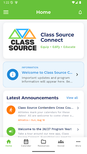 Class Source Connect Screenshot 0
