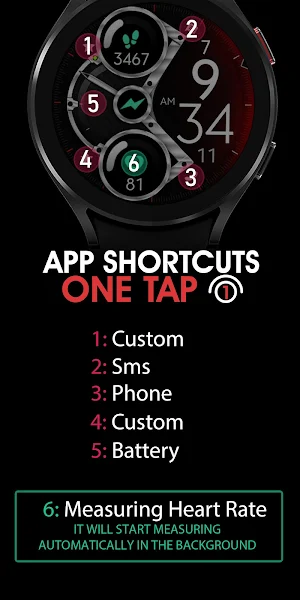 Dream 100 - Metal Watch Face Screenshot 3