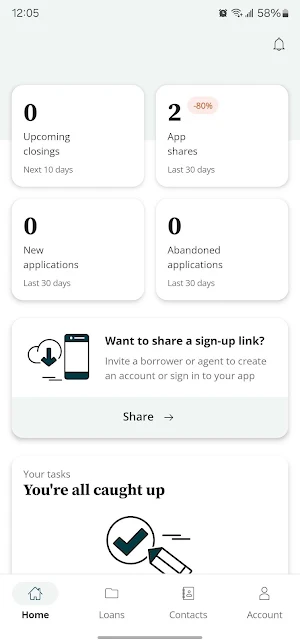 Reliance Mortgage Screenshot 1