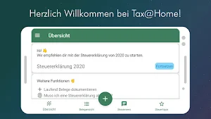 Tax@Home-Steuerapp 🇩🇪 Steuererklärung kostenlos Screenshot 0