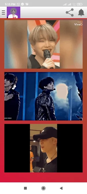 Fondos en movimiento de BTS Screenshot 2