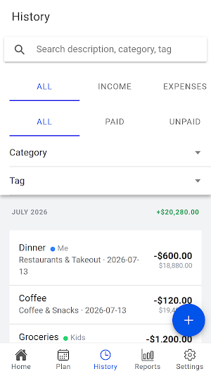 Kesh: Budget & Expenses Screenshot 3