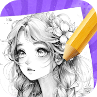 AR Draw Sketch - Step by step