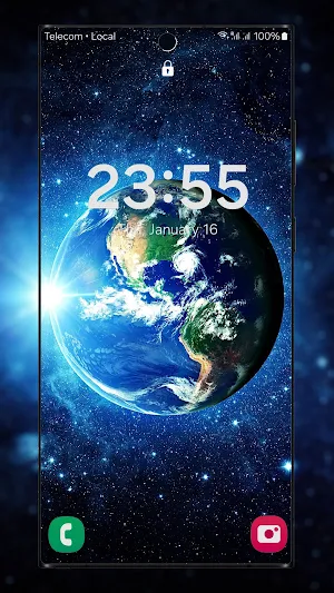 3D Earth Live Wallpaper Screenshot 1