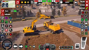 JCB Game Snow Excavator Games Screenshot 1