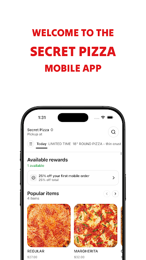 Secret Pizza Screenshot 0