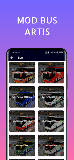 Mod Bussid Terbaru Artis 2025 Screenshot 2