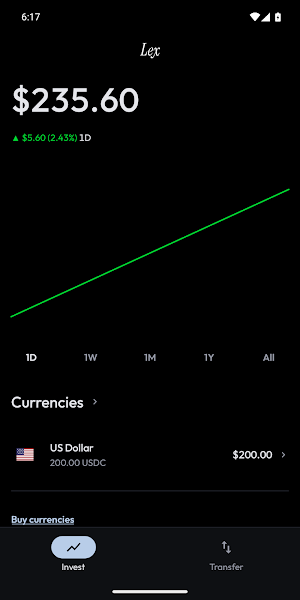 Lex: Global Wallet Screenshot 0