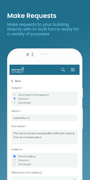 Martin & Co. Connect Screenshot 2