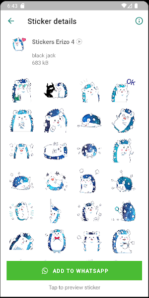Stickers de Erizos Screenshot 3