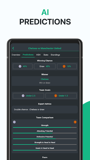 AI Score Prediction & Analysis Screenshot 0