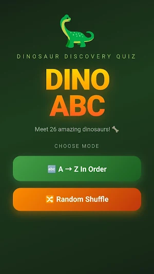 Dino ABC Quiz Screenshot 1