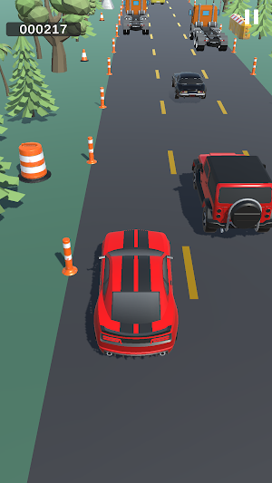Infinite Overtake Traffic Race Screenshot 2