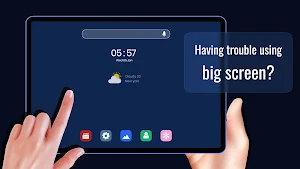 Mouse Pad for Big Phones Screenshot 0