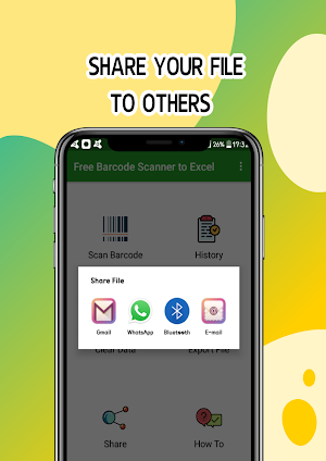 Free Barcode Scanner to Excel Screenshot 2