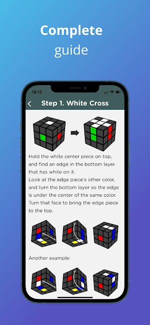 Rubik Cube: Solver and Guide Screenshot 2