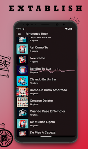 Ringtones Rock Music Screenshot 1