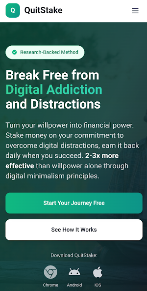 QuitStake Screenshot 0