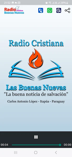 Radio Las Buenas Nuevas Screenshot 1