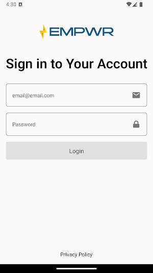 EMPWR Technicians App Screenshot 0