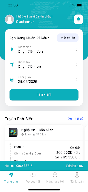 Nhà Xe San Hiền Screenshot 0