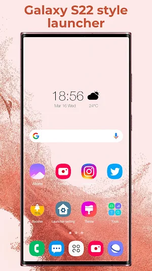 Super S22 Launcher, Galaxy S22 Screenshot 0