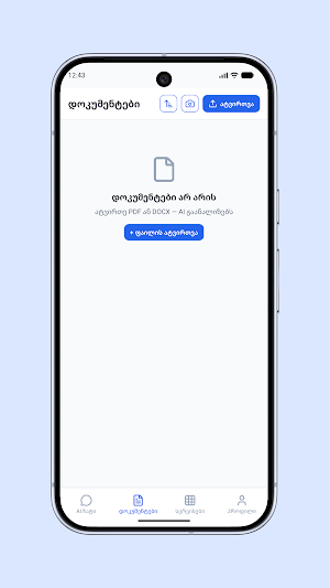 LawAI.GE Screenshot 2